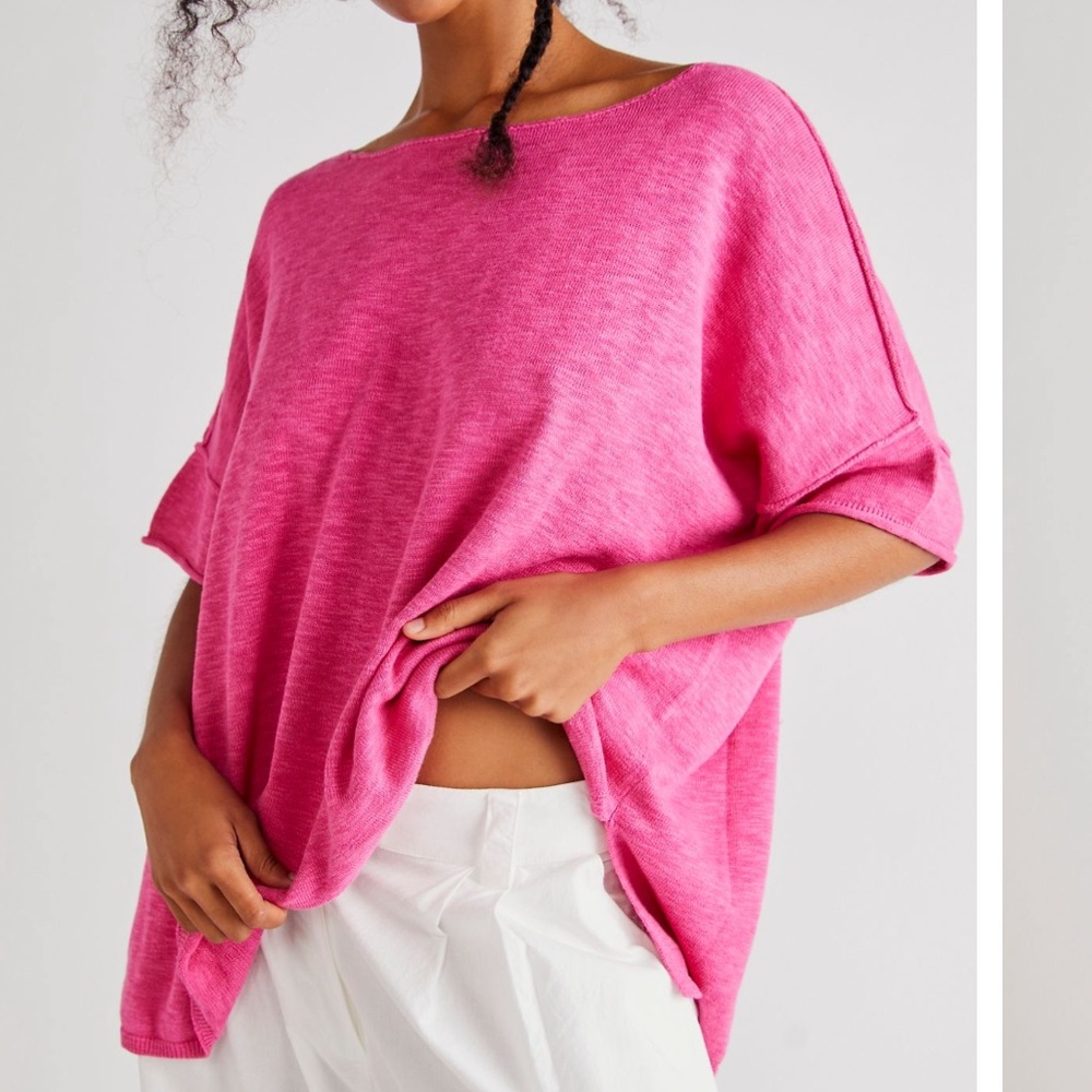 Free People Winnie Sweater Tee